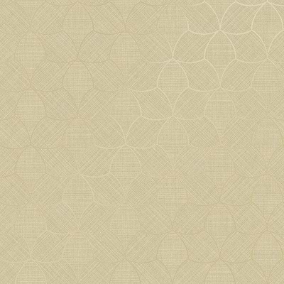 Tressana wallpaper in Amande/Dore by Casamance