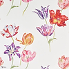 Tulipomania wallpaper in Botanical van Sanderson