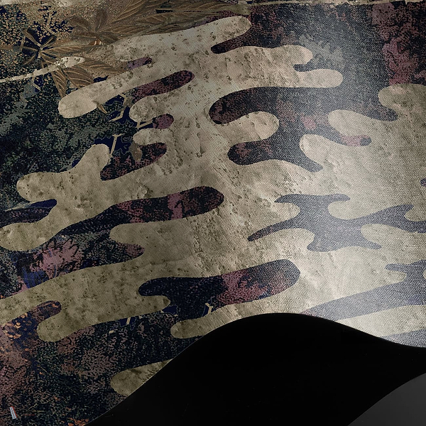 Amara behang Raw Vinyl behang in T11101 van Tuskara