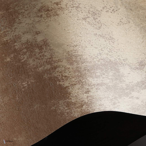 Cosmic Gold behang Linen Textile behang in T11090 van Tuskara