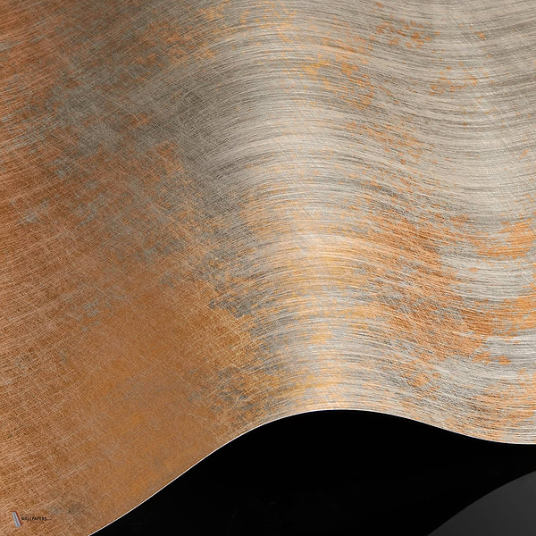 Cosmic Gold behang Premium Silk Gold behang in T11089 van Tuskara