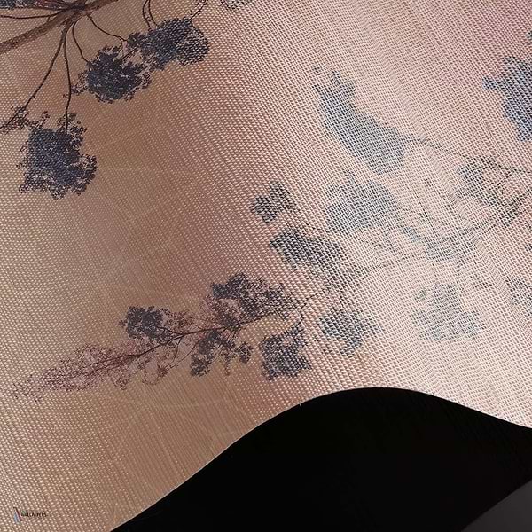 Dust & Petals behang Natural Grasscloth behang in T11107 van Tuskara