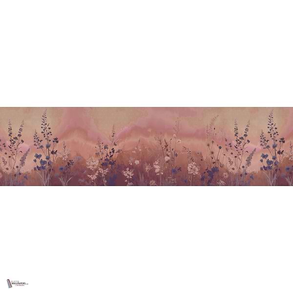 Dust & Petals behang in T11107 van Tuskara — volledig ontwerp