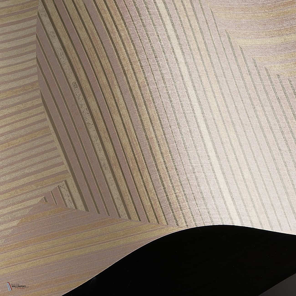 Lost In The Echo behang Linen Textile behang in T11103 van Tuskara