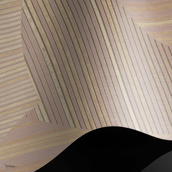 Lost In The Echo behang Raw Vinyl behang in T11103 van Tuskara