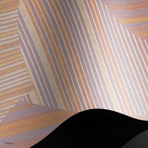 Lost In The Echo behang Raw Vinyl behang in T11104 van Tuskara