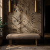 Nebula Dune behang in T11091 van Tuskara — interieur