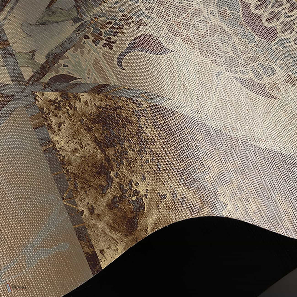 Neptunes Royalty behang Natural Grasscloth behang in T11080 van Tuskara