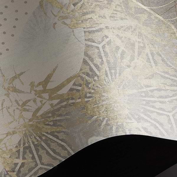 Obsidian Sky behang Linen Textile behang in T11100 van Tuskara