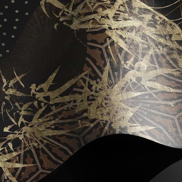 Obsidian Sky behang Raw Vinyl behang in T11099 van Tuskara