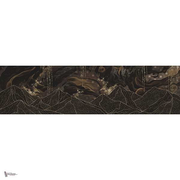 Obsidian Sky behang in T11099 van Tuskara — volledig ontwerp
