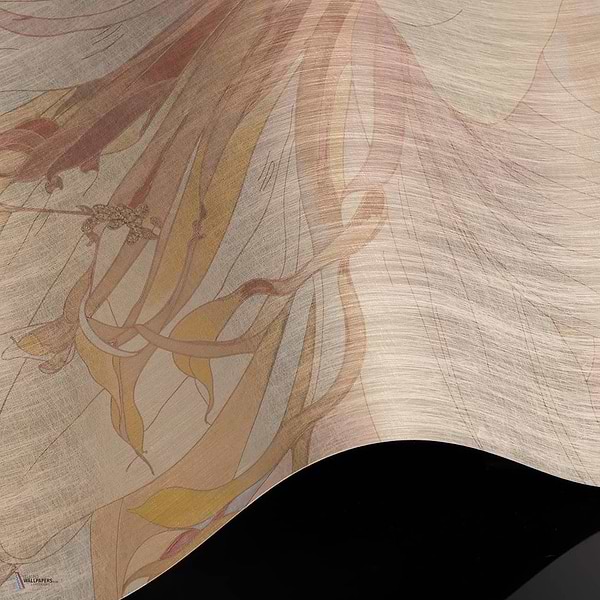 Orchid Mist behang Premium Silk Silver behang in T11110 van Tuskara