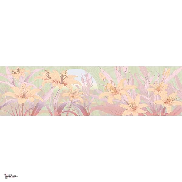 Orchid Mist behang in T11109 van Tuskara — volledig ontwerp