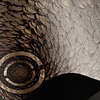 The Daisy Effect behang Natural Grasscloth behang in T11105 van Tuskara