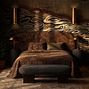 The Last Line behang in T11083 van Tuskara — interieur