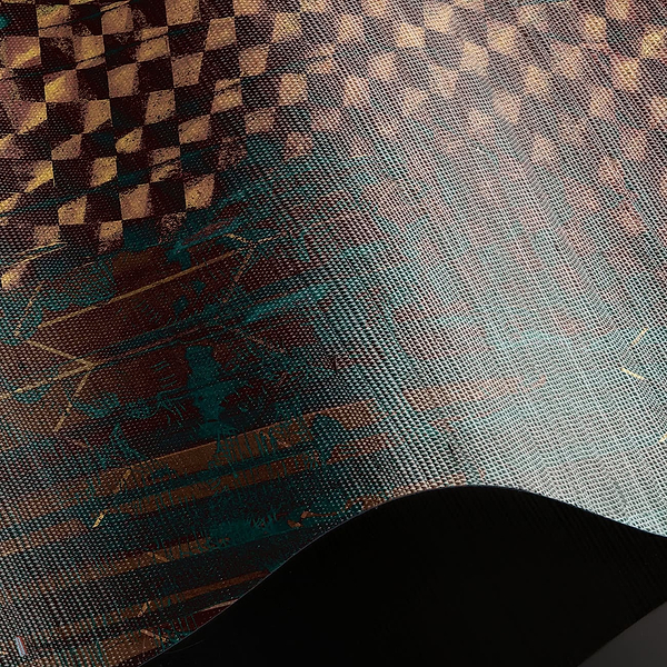 Where Light Ends behang Natural Grasscloth behang in T11085 van Tuskara