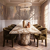 Where Light Ends behang in T11085 van Tuskara — interieur