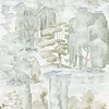 Waterperry Tapete in Gilver/Linen van Sanderson