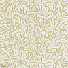 Willow wallpaper in Camomile van Morris & Co