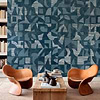Woodblock Tapete-Coordonne-Selected Wallpapers-Interiors