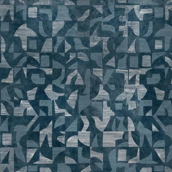 Woodblock Tapete-Coordonne-Silver-Metallics-M2-Selected Wallpapers-Interiors