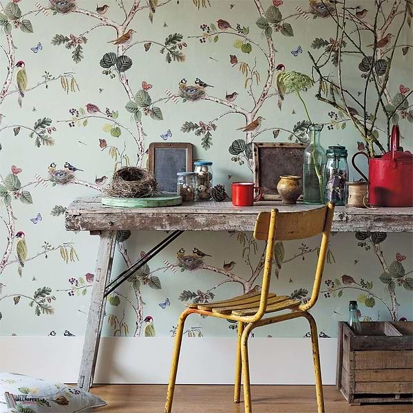 Woodland Chorus wallpaper van Sanderson