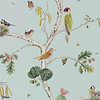 Woodland Chorus wallpaper in Blue/Multi van Sanderson