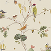 Woodland Chorus wallpaper in Cream/Multi van Sanderson