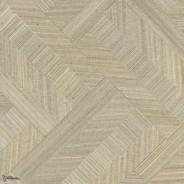 Abaca Zebre-Tapete-CMO Paris-Argent-Meter (M1)-CMO WAB 07 86-Selected Wallpapers