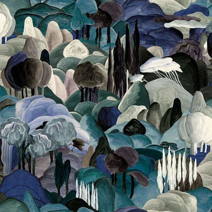 All'ombra dei cipressi-wallpaper-Arte-Midnight Dream-Meter (M1)-97502-Selected Wallpapers