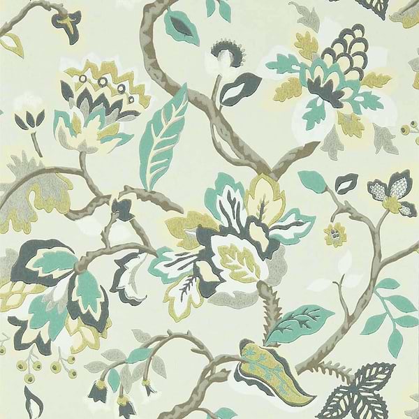 Amanpuri-wallpaper-Sanderson-Grey Mist-Roll-217045-Selected Wallpapers