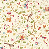 Aril's Garden-Wallpaper-Sanderson-Olive/Mulberry-Roll-217238-Selected Wallpapers