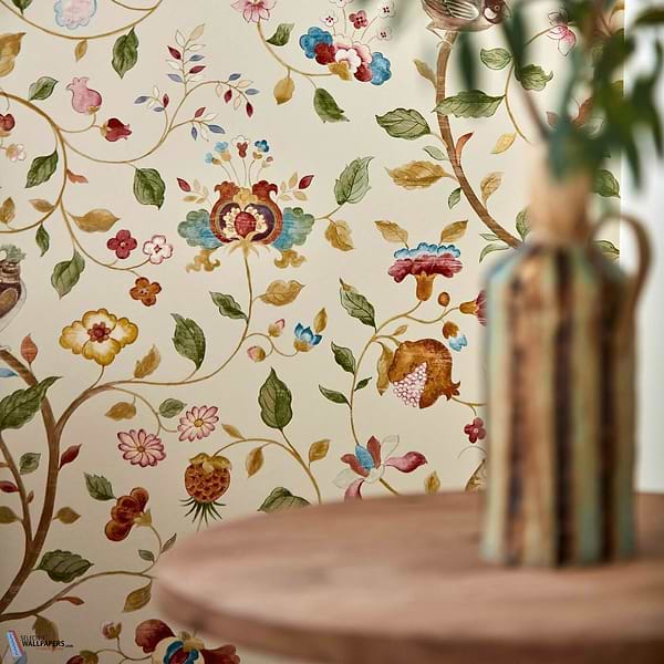 Aril's Garden-Wallpaper-Sanderson-Selected Wallpapers