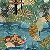 Aruba-Wallpaper-Casamance-Multicolore-Set-75610814-Selected Wallpapers
