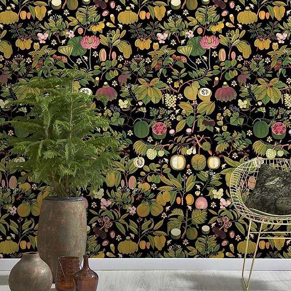 Asian Fruits and Flowers-Tapete-Mind the Gap-Selected Wallpapers