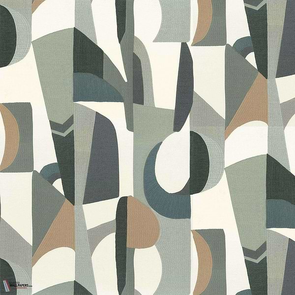 Assemblage-Wallpaper-Casamance-Blanc/Vert-Roll-75460406-Selected Wallpapers