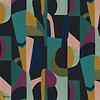 Assemblage-Wallpaper-Casamance-Noir/Multico-Roll-75460304-Selected Wallpapers