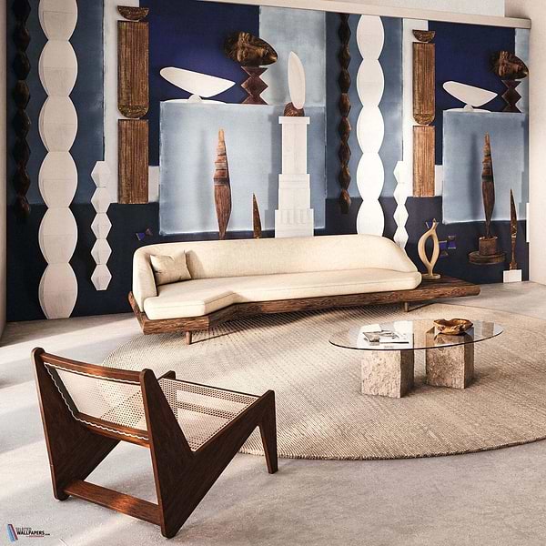 Atelier de Brancusi-Behang-Casamance-Selected Wallpapers