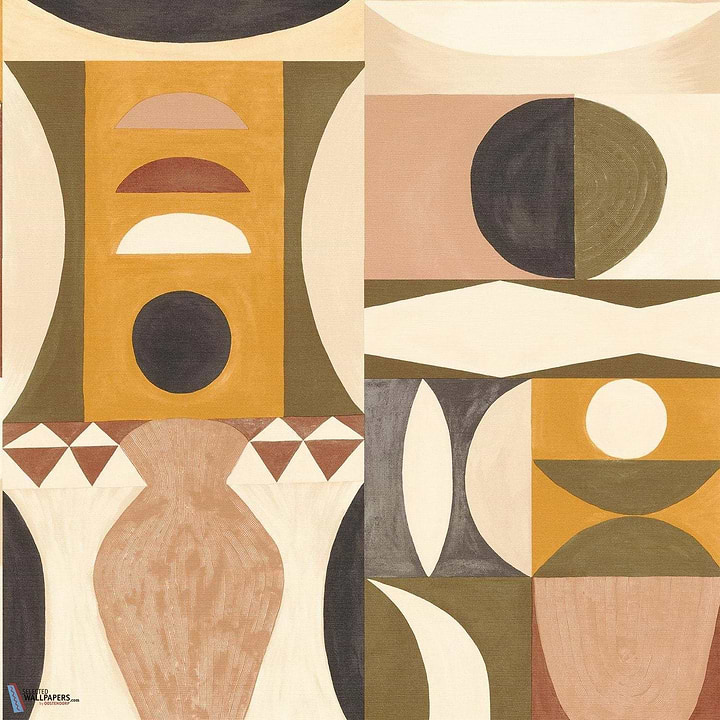 Auguste-Wallpaper-Casamance-Khaki/Nude-Roll-76032446-Selected Wallpapers