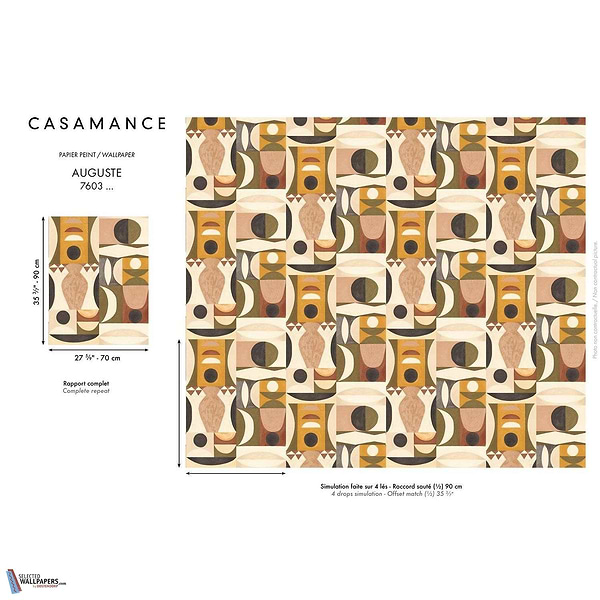 Auguste-Wallpaper-Casamance-Selected Wallpapers