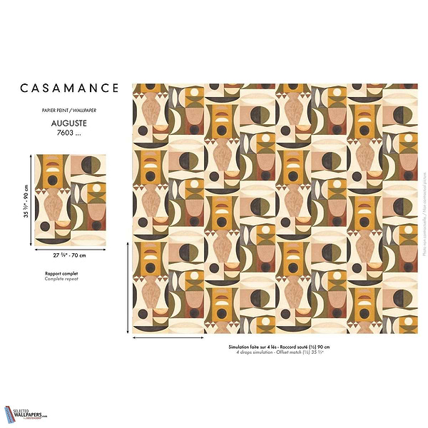 Auguste-Wallpaper-Casamance-Selected Wallpapers