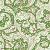 Bachelors Button-Tapete-Morris & Co-Leaf Green-Rolle-217096-Selected Wallpapers