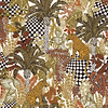 Belize-Wallpaper-Casamance-Blanc/Kaki-Roll-75500100-Selected Wallpapers