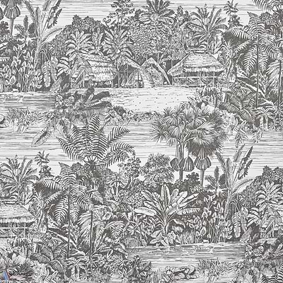 Belize-Wallpaper-Pierre Frey-Fusain-Meter (M1)-FP959002-Selected Wallpapers