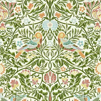 Bird-wallpaper-Morris & Co-Bough's Green-Roll-217192-Selected Wallpapers