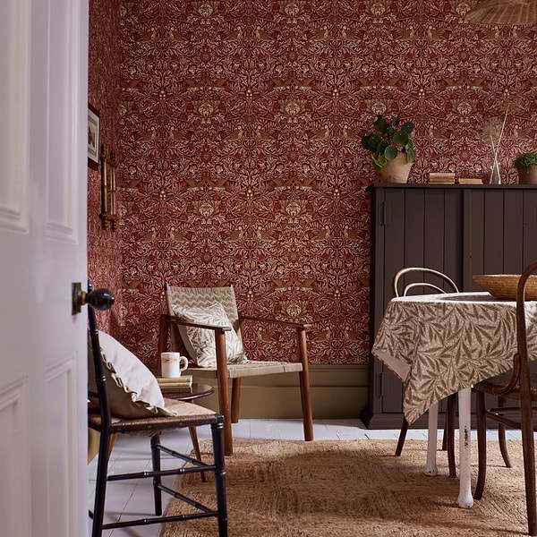 Bird-wallpaper-Morris & Co-Selected Wallpapers
