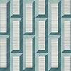 Biseau-Tapete-Arte-Turquoise Teal-Meter (M1)-72721-Selected Wallpapers