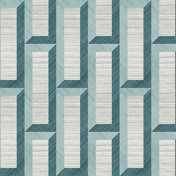 Biseau-Tapete-Arte-Turquoise Teal-Meter (M1)-72721-Selected Wallpapers