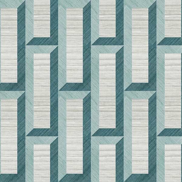 Biseau-Tapete-Arte-Turquoise Teal-Meter (M1)-72721-Selected Wallpapers