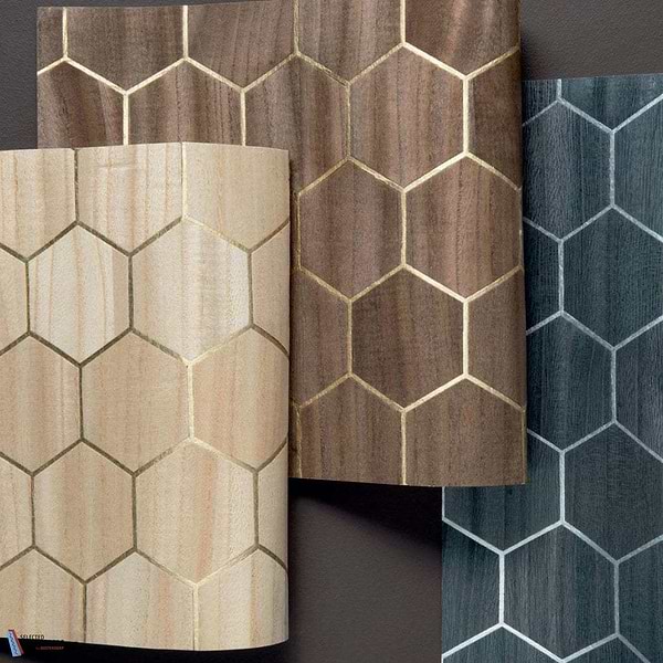 Bois Alveole-Wallpaper-CMO Paris-Selected Wallpapers